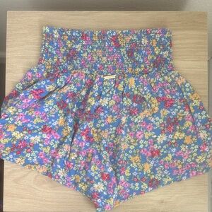 Billabong Multicolor Floral High Waist Women's Shorts